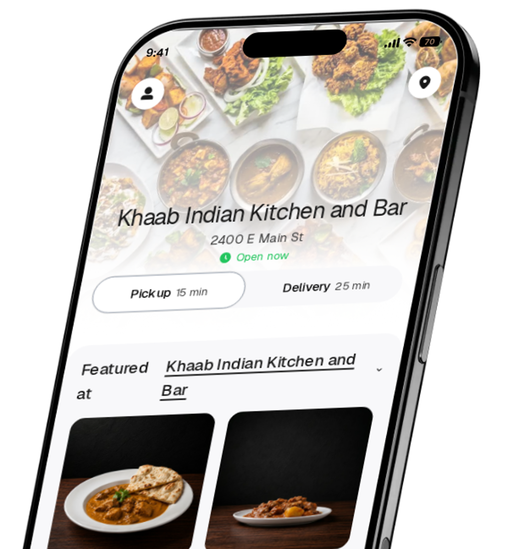 Khaab Indian Kitchen and Bar app preview